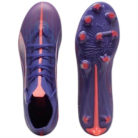 Zapatillas de fútbol Puma Ultra 5 Match+ FG/AG 107686 01 violeta 3
