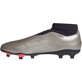 Botas de fútbol adidas Predator League Ll Fg IF6331 plata 4