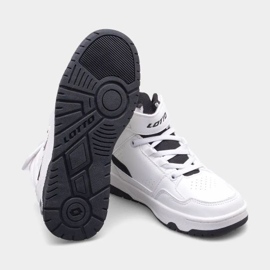 Zapatos para niños Lotto Pivoot Mid K 2600210K-1011 blanco 3