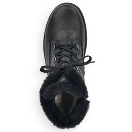 Rieker Botas aislantes de piel Remonte W RKR629B negro 10