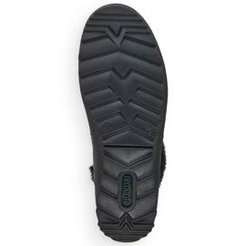 Rieker Botas aislantes de piel Remonte W RKR629B negro 11