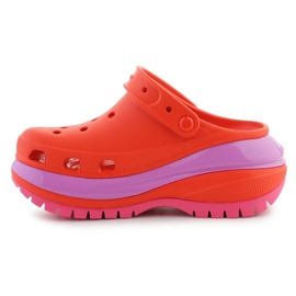 Chanclas Crocs Mega Crush Clog 207988-84J naranja 5