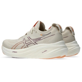 Zapatillas para correr Asics Gel Nimbus 26 1012B601250 beige 6