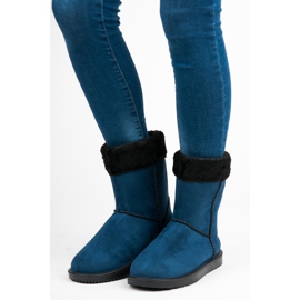 Bona Botas de nieve para mujer azul 1 Bona Botas de nieve para mujer azul 1
