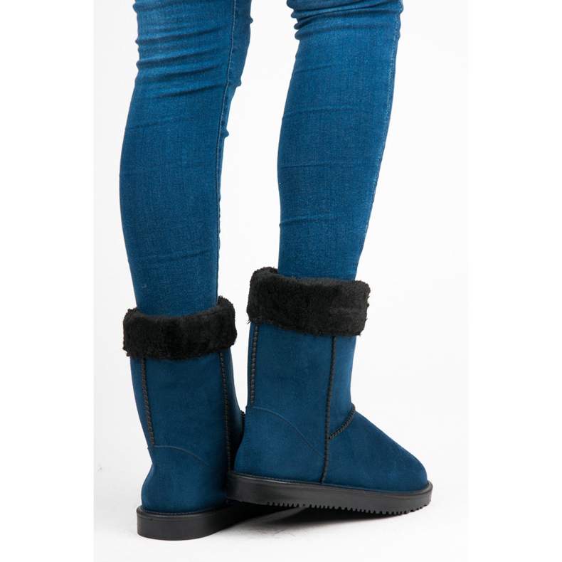 Bona Botas de nieve para mujer azul 2 Bona Botas de nieve para mujer azul 2