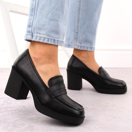 Zapatos de tacón Potocki W 12451 WOL265A negro 6