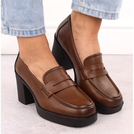 Zapatos de tacón Potocki W 12451 WOL265B marrón 7