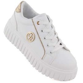 News Novedades zapatos en la plataforma 4757 EVE459. blanco 4