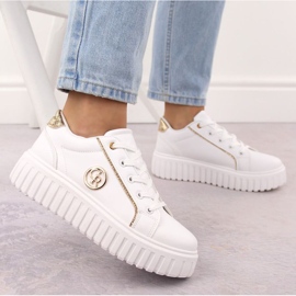 News Novedades zapatos en la plataforma 4757 EVE459. blanco 6