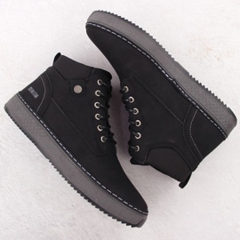Big Star OO174561 zapatos, zapatillas deportivas negro 4