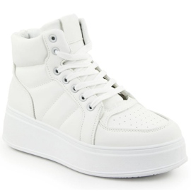 Zapatillas deportivas News altas W 8166 EVE465A blanco 4