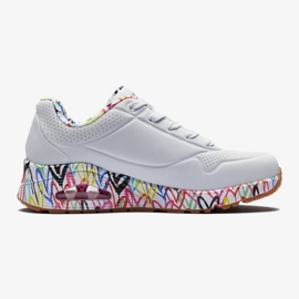 Zapatos Skechers X Jgoldcrown Uno Loving Love 155506-WHT blanco 3