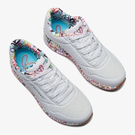 Zapatos Skechers X Jgoldcrown Uno Loving Love 155506-WHT blanco 7