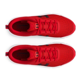 Zapatos Under Armour Ua Charged Assert 10 3026175-600 rojo 4