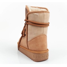 D.Franklin Botas de nieve aislantes para mujer DFSH370013-SAND, beige 5