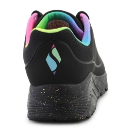 Zapatillas Skechers Uno Lite Rainbow Speckle 310456L-BKMT negro 4
