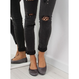 Bailarinas raso gris A8621 gris 5