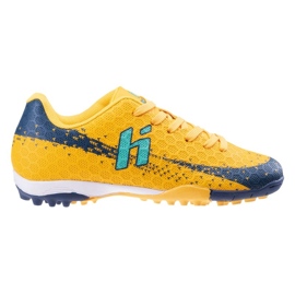 Botas de fútbol Huari Recoleti Tf 92800402403 amarillo amarillos 5