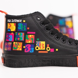 Zapatillas oficiales para mujer de Big Star x Wośp RR274A651 negro 1 Zapatillas oficiales para mujer de Big Star x Wośp RR274A651 negro 1