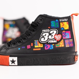 Zapatillas oficiales para mujer de Big Star x Wośp RR274A651 negro 5