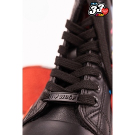 Zapatillas oficiales para mujer de Big Star x Wośp RR274A651 negro 8