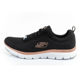 Zapatos Skechers Flex Appeal 4.0 Brillant View 149303/BKRG negro 1