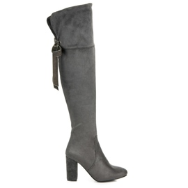 Bestelle Mosqueteros Ante Con Lazo gris 5