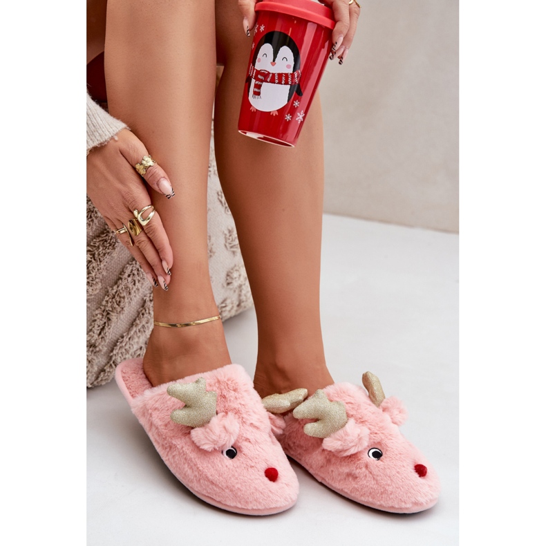 Step in style Pantuflas Modelo Asielle YL-54 Rosa - Pisa con estilo rosado 1 Step in style Pantuflas Modelo Asielle YL-54 Rosa - Pisa con estilo rosado 1