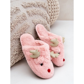 Step in style Pantuflas Modelo Asielle YL-54 Rosa - Pisa con estilo rosado 2