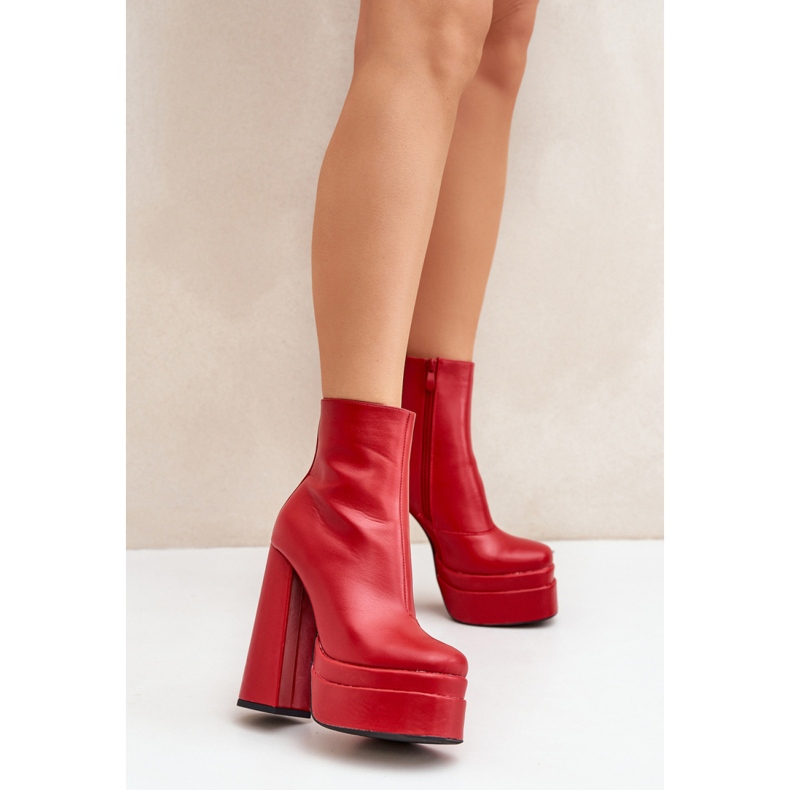 Step in style Botas Modelo Selahra JA-26 Rojo - Paso con estilo 2 Step in style Botas Modelo Selahra JA-26 Rojo - Paso con estilo 2