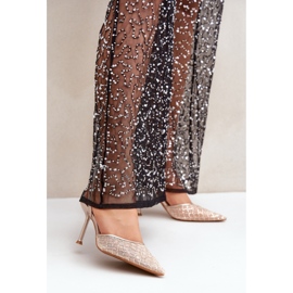 Step in style Modelo Berilae B1639-202 Tacones altos Glitter Dorado - Pisa con estilo amarillo 1 Step in style Modelo Berilae B1639-202 Tacones altos Glitter Dorado - Pisa con estilo amarillo 1