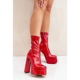 Step in style Botas Modelo Lotisha C-244 Rojo - Paso con estilo 1 Step in style Botas Modelo Lotisha C-244 Rojo - Paso con estilo 1