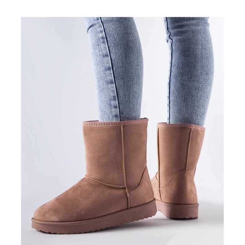 Botas de nieve clásicas Libero - Solea con aislamiento rosa 1