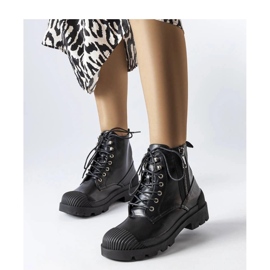 Caballos de batalla negros para mujer Shell - Solea 1 Caballos de batalla negros para mujer Shell - Solea 1