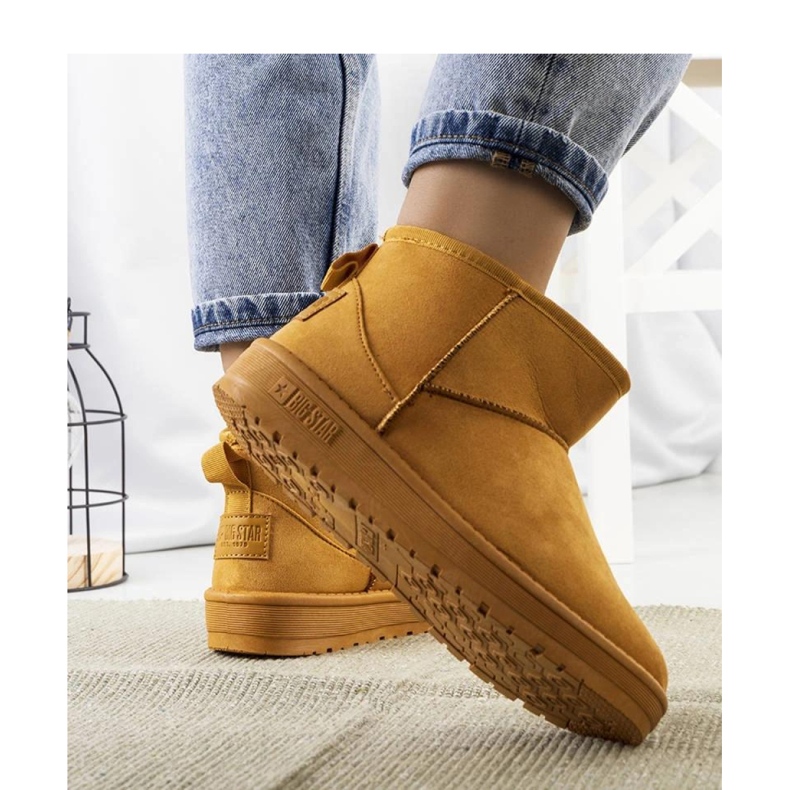 Botas de nieve mujer marrones Big Star KK274289-802 - Solea marrón 1