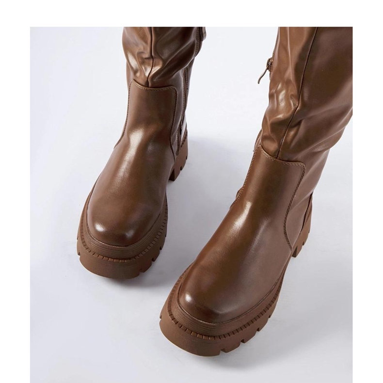 Botas clásicas planas marrones de Christien - Solea marrón 1