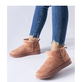 Rosa Guglielma - Botas de nieve cortas con aislamiento Solea rosado 2