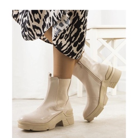 Botines de charol beige de Asma - Solea 1