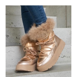 Botas de nieve aislantes beige con pelo Arilla - Solea 2