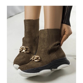 Botines aislantes verdes con cadena Ulster - Solea 1 Botines aislantes verdes con cadena Ulster - Solea 1