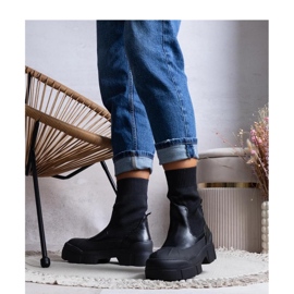 Botines negros de mujer Conta - Solea 1
