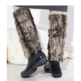 Botas de agua azul marino con pelo Melgar - Solea 1