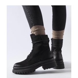 Botas negras con puntera desgastada, Vadnais - Solea negro 1 Botas negras con puntera desgastada, Vadnais - Solea negro 1