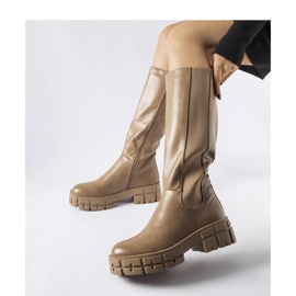Botas planas aislantes marrones de Ceredano - Solea marrón 1