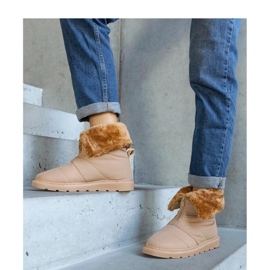 Botas de nieve aislantes beige con cuello Edidda - Solea 2