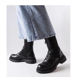 Botines calcetín negros de Napolitani - Solea 2