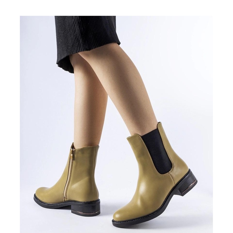 Botas Bagnoro clásicas con aislamiento verde oliva - Solea 1 Botas Bagnoro clásicas con aislamiento verde oliva - Solea 1