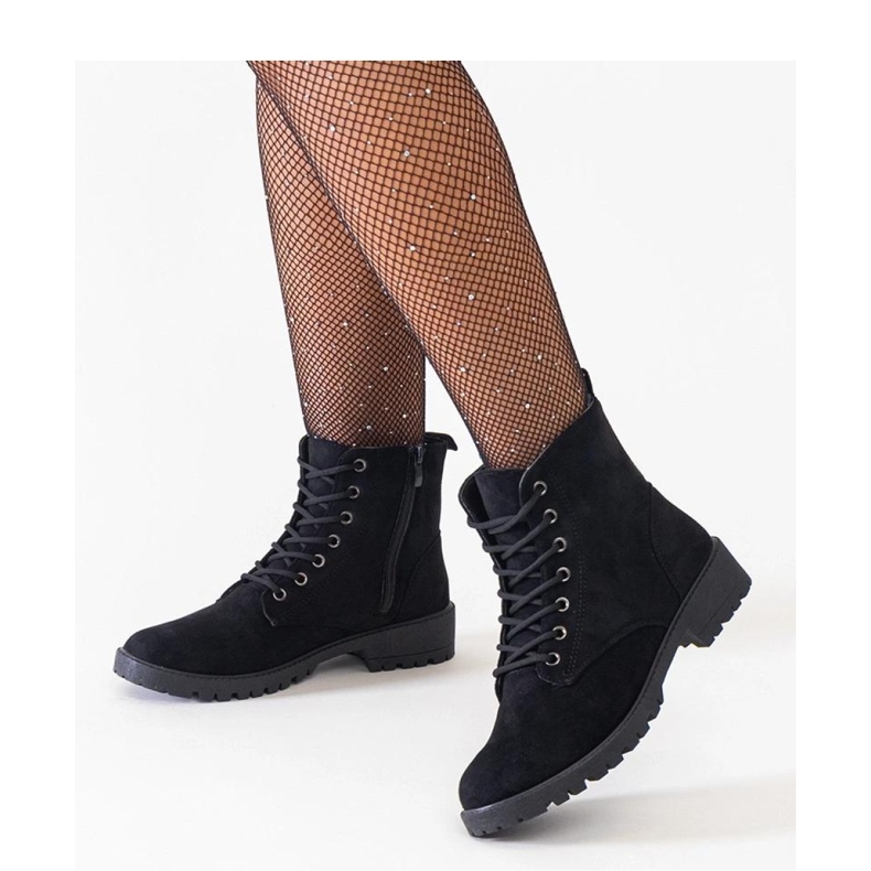 Botas trabajadoras eco-ante negro 1