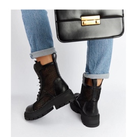 Botas negras transparentes negro 3