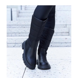 Solea Botas de nieve con aislamiento negro 1